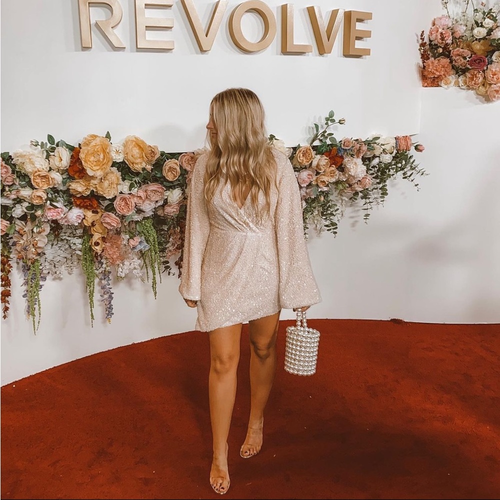 Michael Costello x Revolve sequin dress